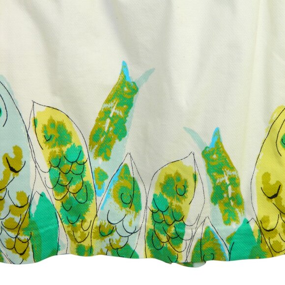 Anthropology Holiday Party "We Love Vera" Sheath A-Lined Skirt Geometric Size 2 - Picture 7 of 14